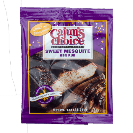 Cajun's Choice Sweet Mesquite BBQ Rub 1 oz