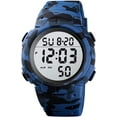 thumbnail image 1 of CakCity Mens Digital Sports Watch LED Screen Large Face Military Watches for Men Waterproof Casual Luminous Stopwatch Alarm Simple Army Watch, 1 of 5