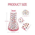 thumbnail image 1 of Cake 4-Piece Bag Set Clearance! Kids Apron Baking Bib Apron for 26 Years Child Cute Apron With Pockets for Gardening Painting Adjustable Kitchen Apron for Little Helper Girls Toddlers, 1 of 7