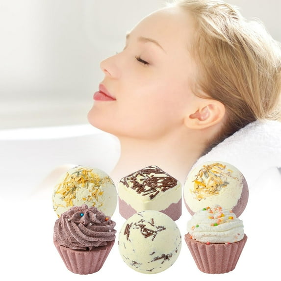Cake 6 Shapes Bath With Assorted Bombs Girlfirend Bombs Bombs Bath Set ...