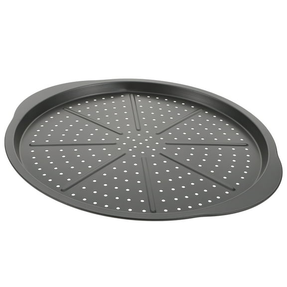 Cake Baking Practical Pizza Tray Metal Mini Toasters Bread Oven Plate Round Serving Carbon Steel