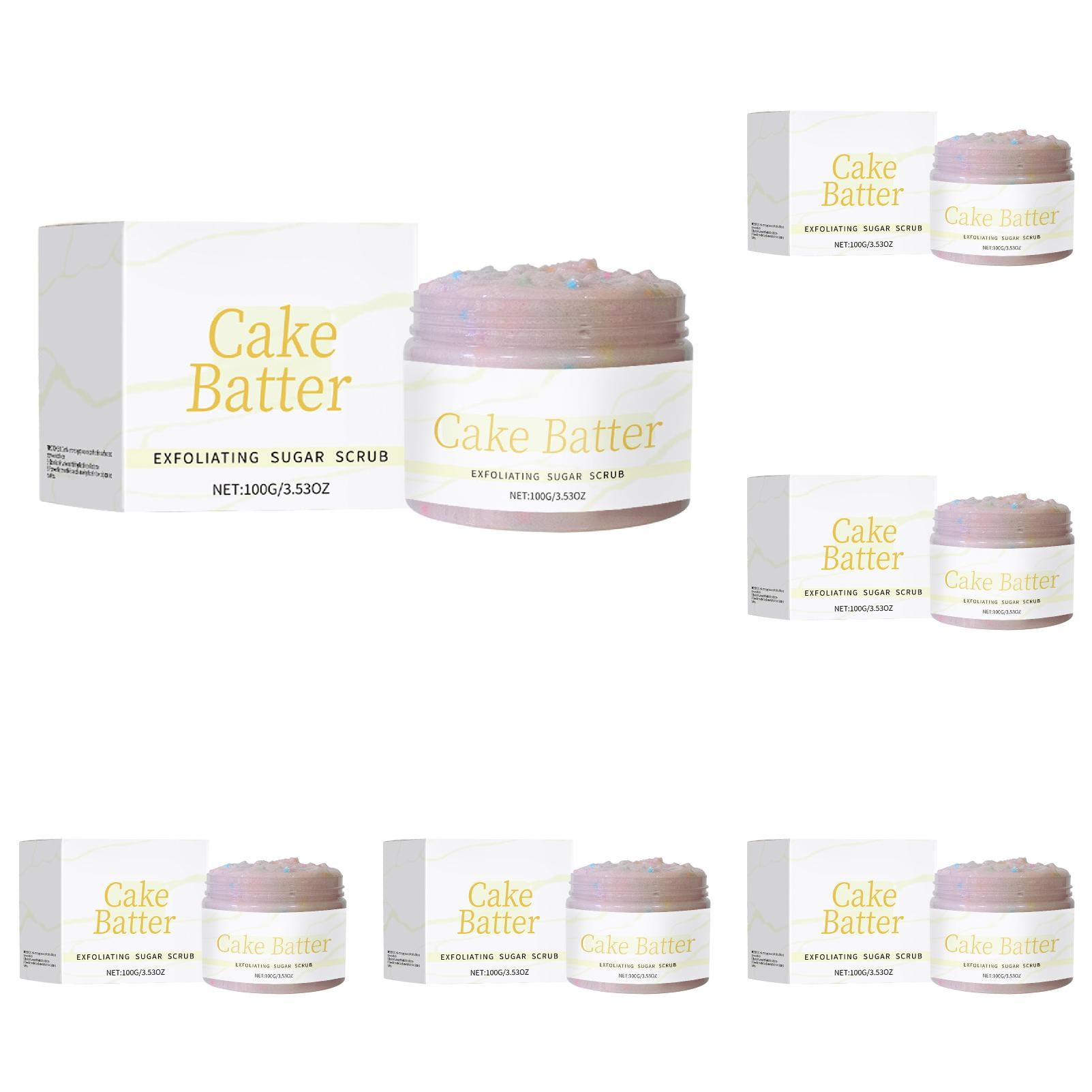 Cake Batter Coffee Soap Face Scrub Beard Soap Coffee Scrub for