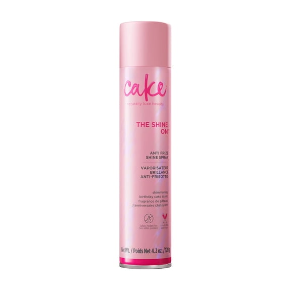Cake Beauty The Shine On Anti-Frizz Shine Spray, 4.2 oz