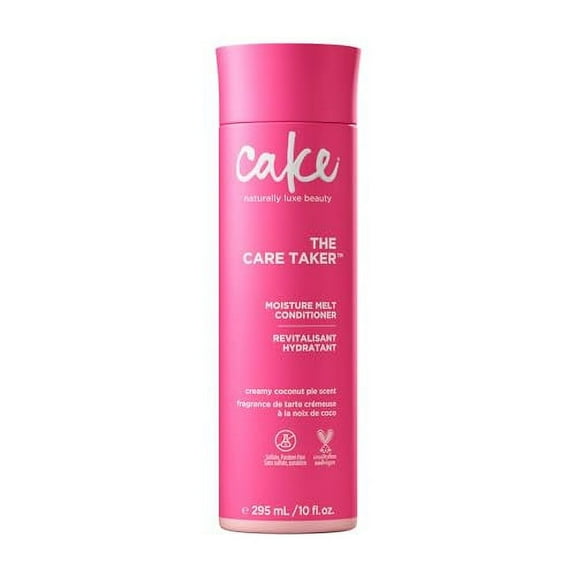 Cake Beauty Moisturizing Conditioner, The Care Taker - Hydrates and Replenishes Dry Hair - With Coconut Water, Hyaluronic Acid & Shea Butter - For All Hair Types - 296 ml C30