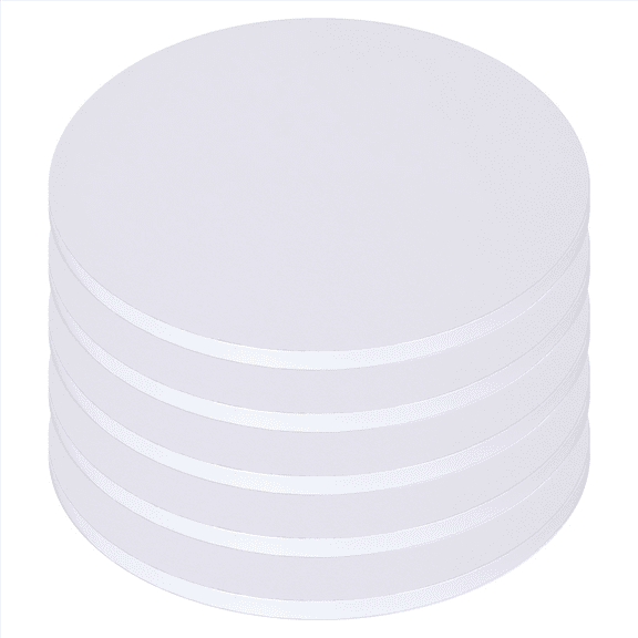 Cake Boards,12 Inch Drum Boards 12 Round - Bend Multi-Layered Base for Displays 5PCS