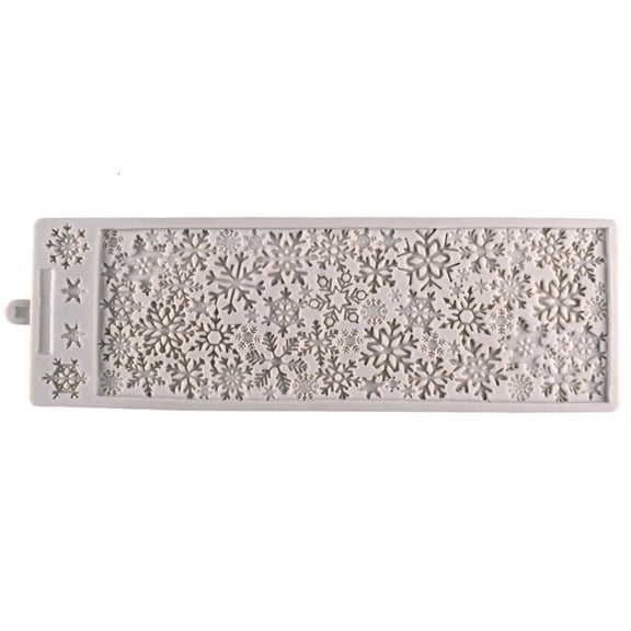 Cake Border Moulds Snowflake Shaped Cake Decorating Gadgets Silicone DIY Moulds