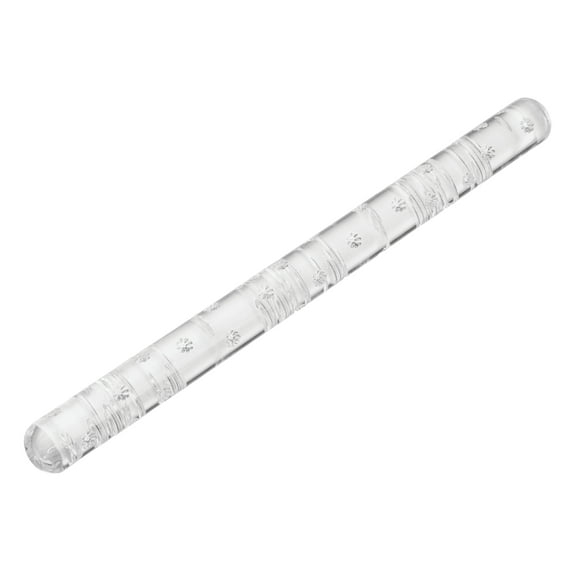 Cake Boss Decorating Tools 13-Inch Acrylic Fondant Rolling Pin with Happy Birthday Pattern