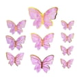 thumbnail image 1 of Cake Butterfly Pick Decoration, Pastry Topper Ornament for Party Dessert Table Daily Cake Decoration Use for Celebration, 1 of 4