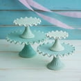 thumbnail image 1 of Cake & Candy Displays Cake & Dessert Stands Vintage Mint Party & Event Set of 4, 1 of 1