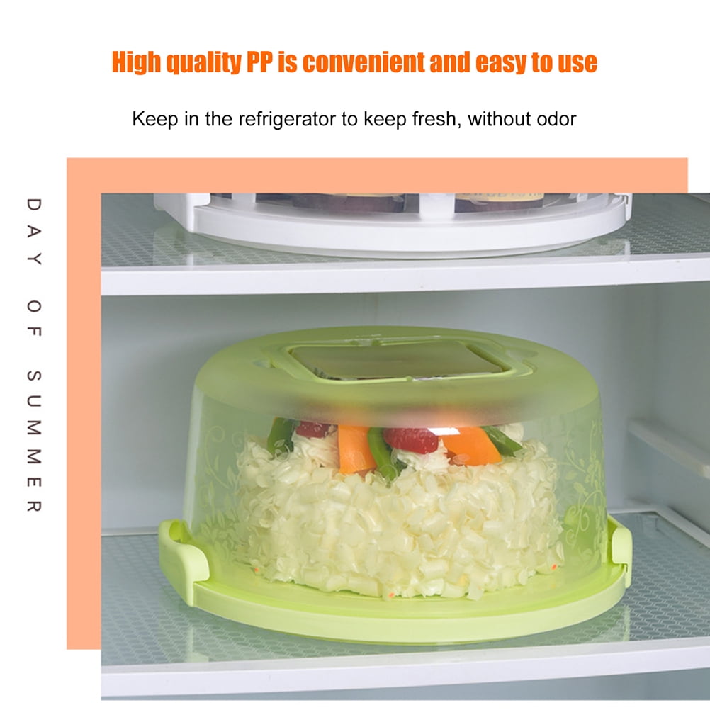 Cake Carrier Cover Cake Stand With Lid Dessert Serving Platter With