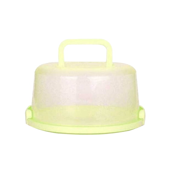 Cake Carrier with Handle, Cake Holder with Cover Lid, Round Cupcake Container Saver Transporter for Pies Cookies Nuts Fruit Storage