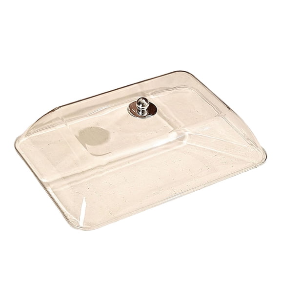 Cake Cloche Clear Food Plate Lid Serving Platter Lid Cheese Cloche Dome Large Plastic for Birthday Table