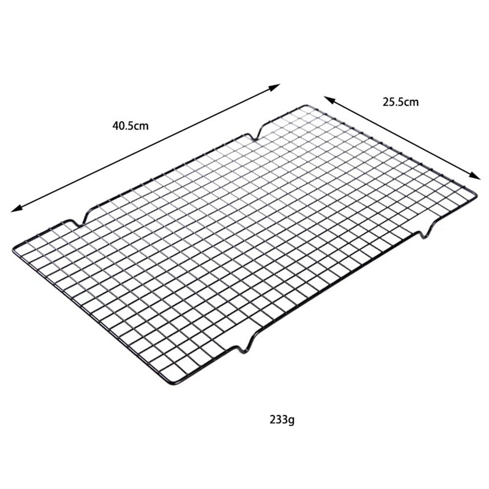 Cake Cooling Rack Non Stick Biscuit Dish Grid Tray for Kitchen Baking ...