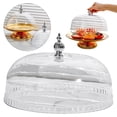 thumbnail image 1 of Cake Cover,Glass Cake Stand with Dome,Cake Dome,Cake Stand with Lid,Cake Stand Cover Food Cake Cover Dome Cake Display Cover Plate Cover Multi-Purpose Cake Cover 80*80, 1 of 4