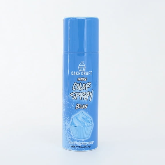 Cake Craft Edible Color Spray – Blue | Food Coloring Spray for Cakes, Cookies, Cupcakes & More | Edible & Food-Safe | Made in the USA | 1.5oz