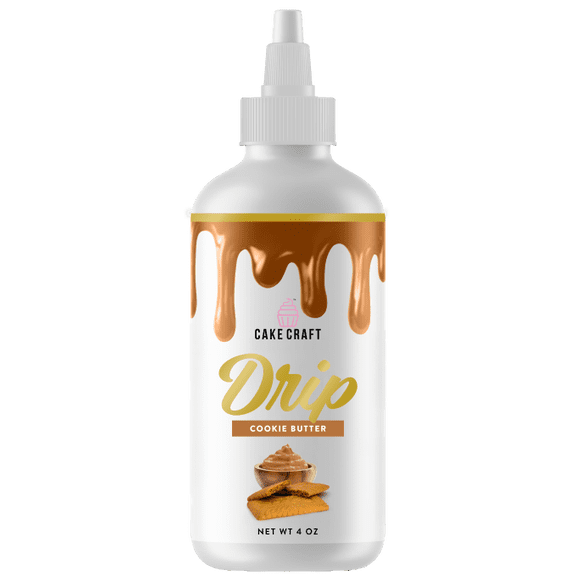 Cake Craft Drip, Cookie Butter 4oz