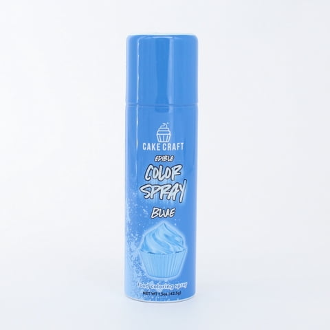 Cake Craft Edible Color Spray – Blue | Food Coloring Spray for Cakes, Cookies, Cupcakes & More | Edible & Food-Safe | Made in the USA | 1.5oz