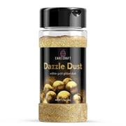 Cake Craft Dazzle Dust Gold Edible Glitter for Cakes, Cupcakes, & More
