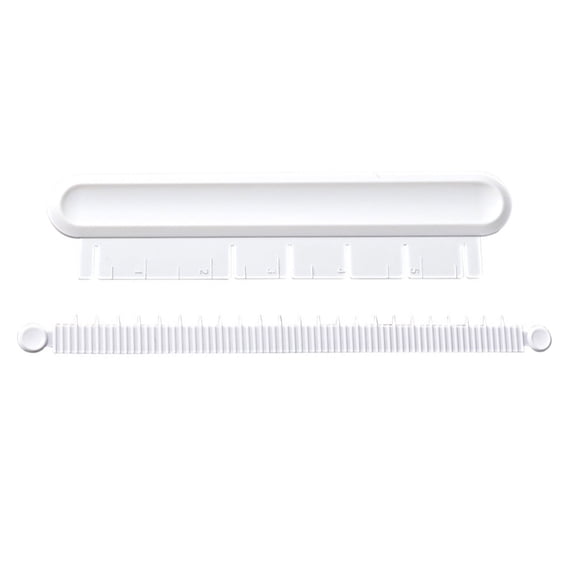 Cake Curved Flower Arranging Aid Fondant Cake Edges Marker with Graduated Scale Practical Dessert Decorating Tool
