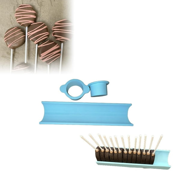 Cake Cutter & Deluxe Cake Mold Set  9in Rolling Tray Included  Easy To Use Mold For Perfectly Uniform 1.75Cake  Baking Kit For Desserts