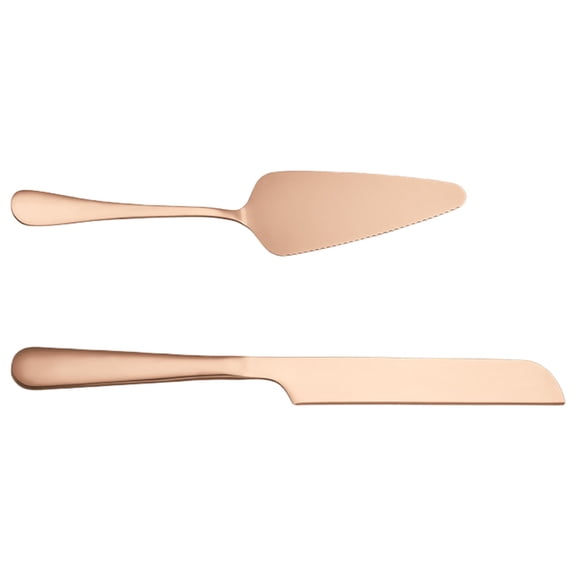 Cake Cutter & Server Set Stainless Steels Cake Cutters Utensils Party Supplies