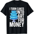 thumbnail image 1 of Cake Decorating Accessories Tools Cake Artist Decorator T-Shirt, 1 of 4