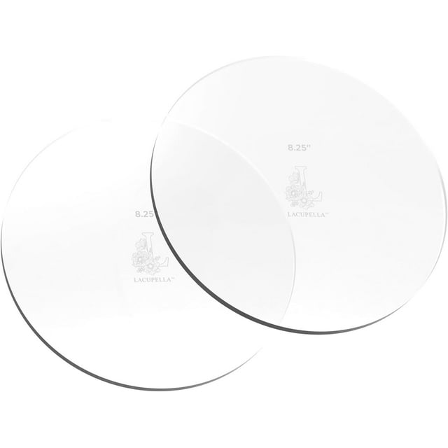 Cake Decorating Disk For Buttercream Icing Set of 23/16" Thickness (8.