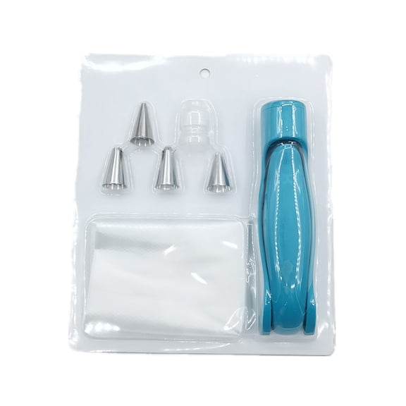 Cake Decorating Pen Tool Kit Pastry Bag DIY Cake Deco Tools Kit Pastry Icing Pen Piping Kit Bags, Pastry DIY Cake Decorating Pen Icing Piping Tips Nozzles Bag