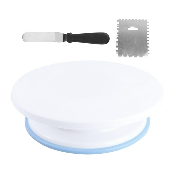 Cake Decorating Rotating Stand Stand Baking Gift Stand Display Tool Leveler Holder Revolving Turntable Spinner Set Tray