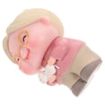 thumbnail image 1 of VORCOOL 1Pc Pink Elderly Woman Statue Cake Ornament Fine Detail Stable Birthday Decoration, 1 of 6