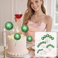 thumbnail image 1 of Cake Decorations Baking Toppers 20-Piece Assorted Glitter and Frosted Balls Edible Cake Decor for Birthday Party Dessert Display Cupcake Topping Celebration Baking Supplies Party Tableware, 1 of 6