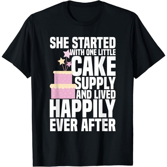 Cake Decorator Tips Cake Decorating Bags Cake Artist T-Shirt