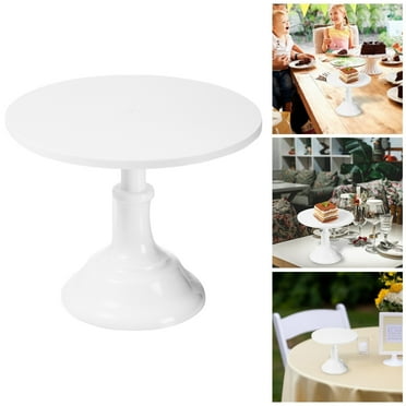 Cake Display Stand White Dessert Stand Suitable For Birthday Wedding Party Cake Plate Rack 25*25*18cm