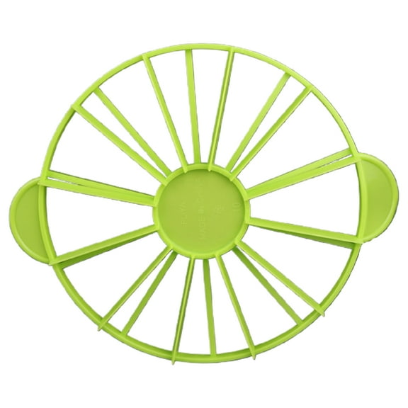 Cake Divider Cake Slicer Cake 10/12 Pieces Slicer Cutter Cake Portion Maker Round Equal Portion Marker Baking Tool Green