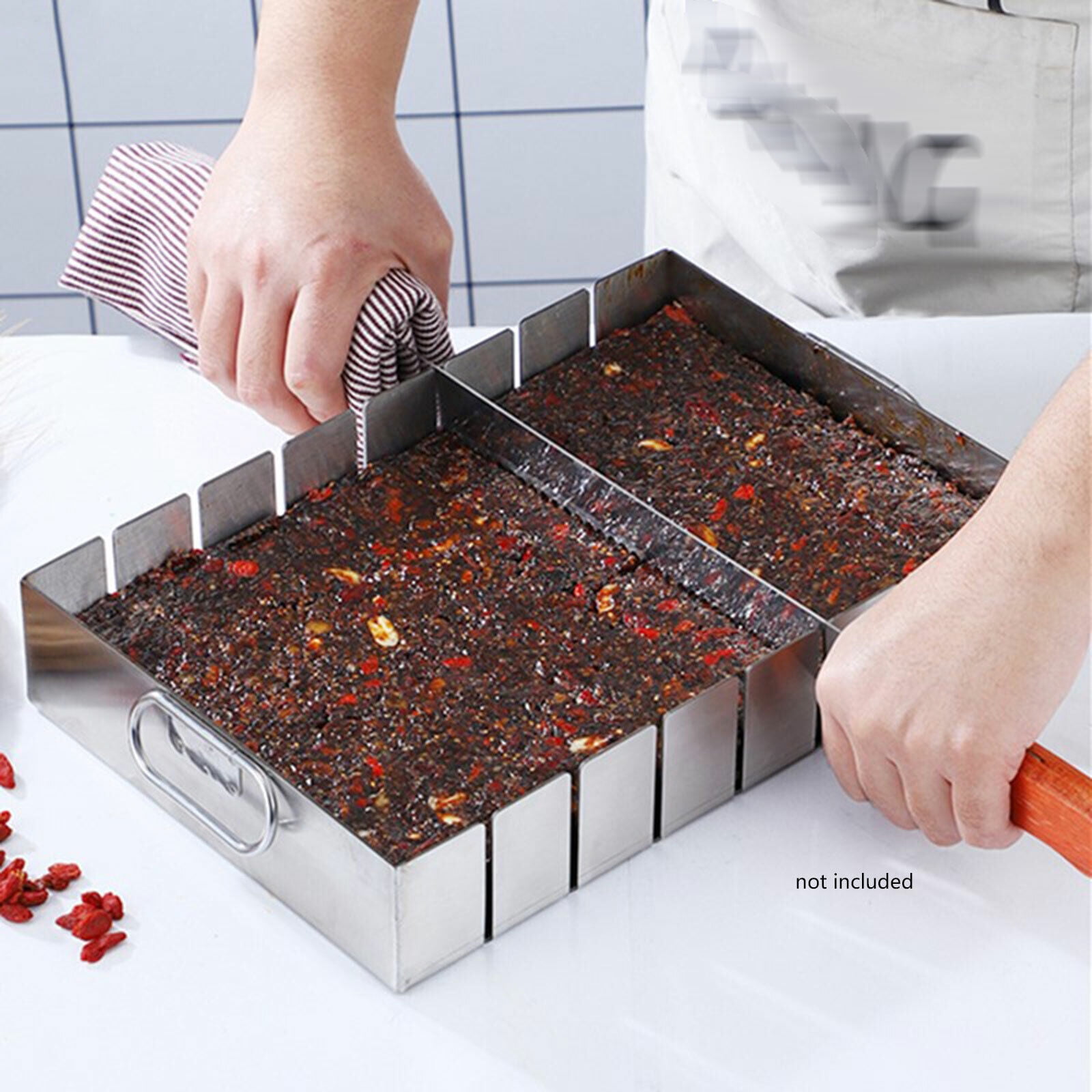 Cake Divider Slicer Pan Marker Cutter Mould Stainless Steel Pastry