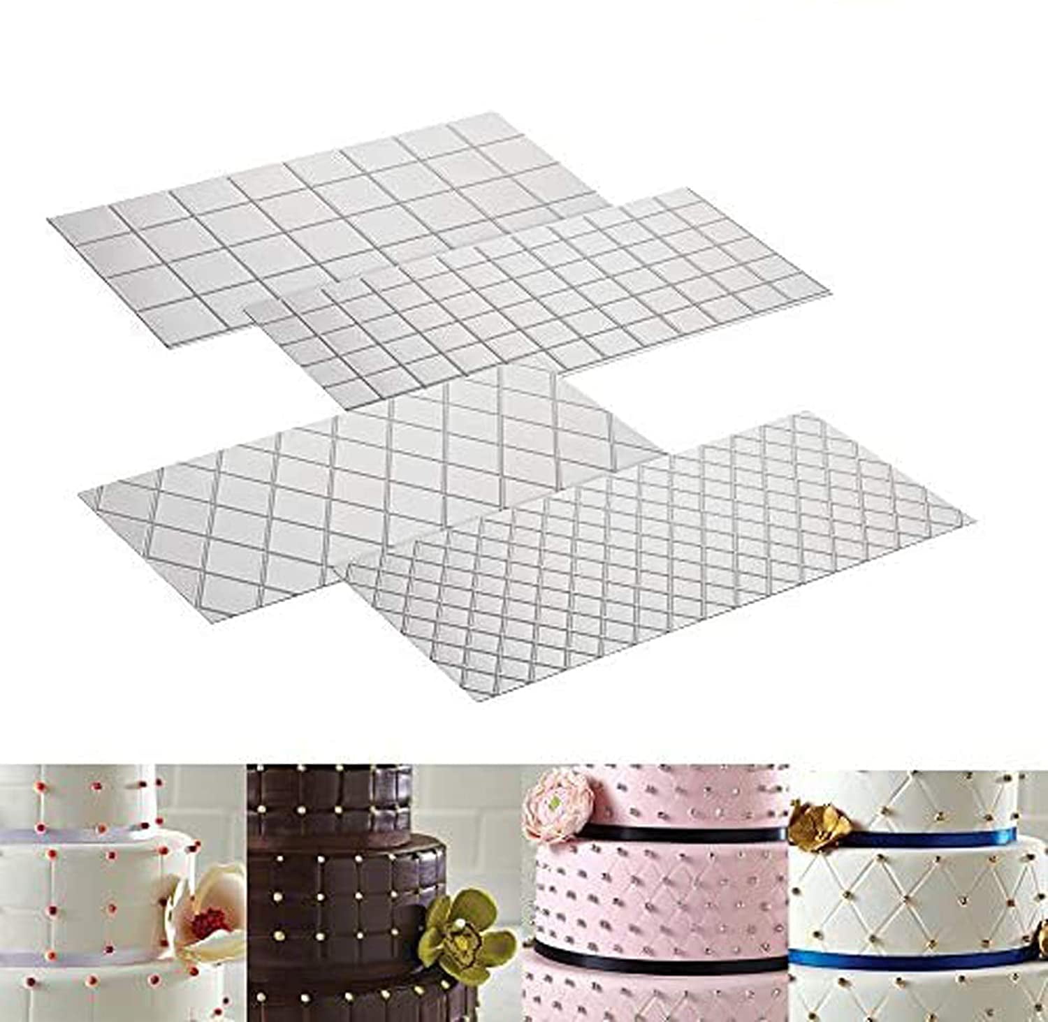 Waffle Grid Texture Mat Polymer Clay Texture Sheet Clay Tools 