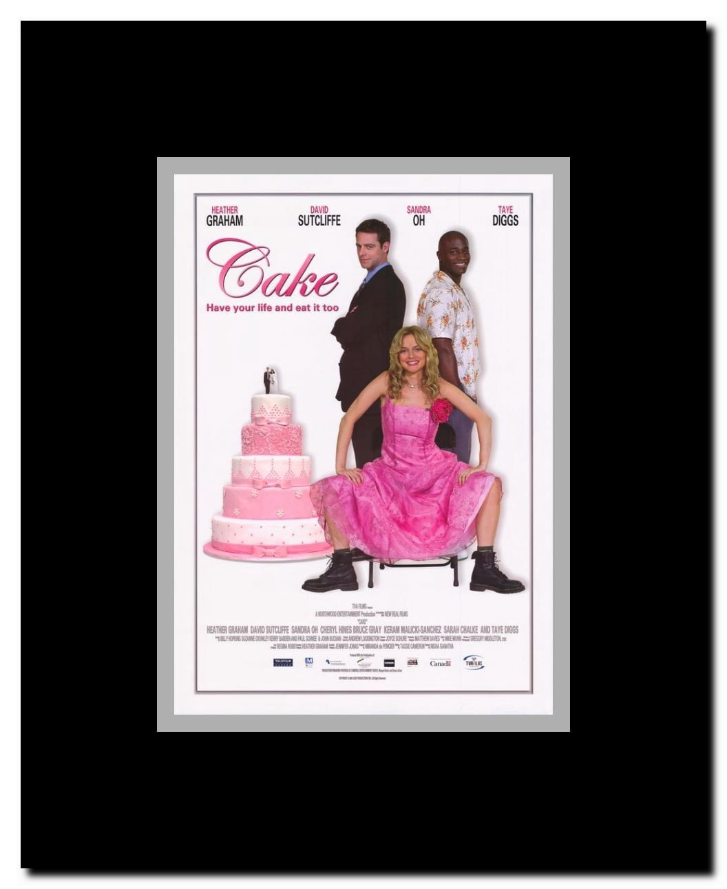 Cake Framed Movie Poster