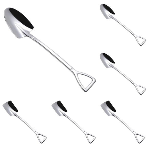 Cake Fruit Spoons Stainless Spoon Small Spoons Dessert,A Nice for People Who Love Cooking or Baking./Stainless Steel Teaspoon Coffee Ice Cream Watermelon Dessert Spoon Sl1