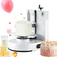thumbnail image 1 of Cake Icing Machine Cream Butter Coating Machine Quiet Electric Cake Decorating Machine LCD Display Cake Icing Tools for Parties 4-12 inch Cake grand, 1 of 10