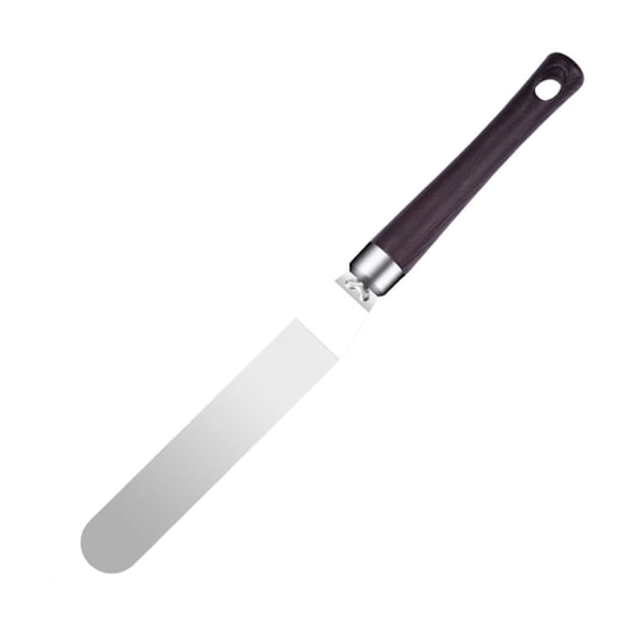 Cake Icing Spatulas with Non-Slip Handle Offset Palette Knife for icing smoother, Stainless Steel Cake Decorating Spatulas Angled Spatula, 13.4in
