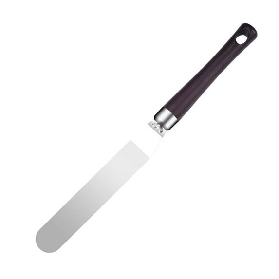 Cake Icing Spatulas with Non-Slip Handle Offset Palette Knife for icing smoother, Stainless Steel Cake Decorating Spatulas Angled Spatula, 13.4in