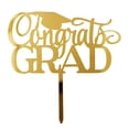 thumbnail image 1 of Cake Inserts Boards Drum Round Acrylic Graduation season decoration card, 1 of 9