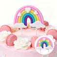 thumbnail image 1 of Cake Inserts Decorative Enhancers for Cakes - Birthday Party Wedding Celebration Festive Dessert Accessories for Bakeware, 1 of 9