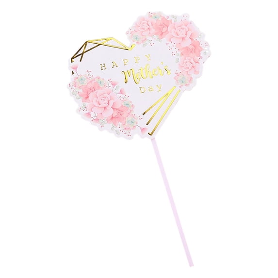 Cake Inserts Paper Happy Mother's Day Cake Topper