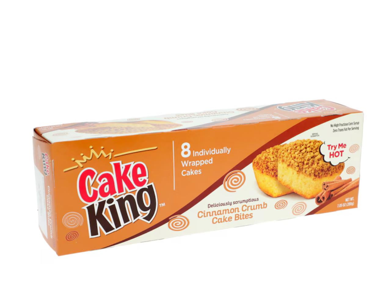 Cake King Cinnamon Crumb Cake Bites