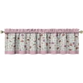 thumbnail image 1 of Cake Kitchen Valance Funny Small Window Drapes Over Sink Decor Essentials Fit for Kitchen Bedroom Laundry Room 18x54 Inches, 1 of 3