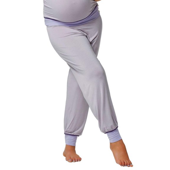 Cake Lingerie LAVENDER PURPLE Sugar Plum Modal Maternity Pyjama Bottom, US Small