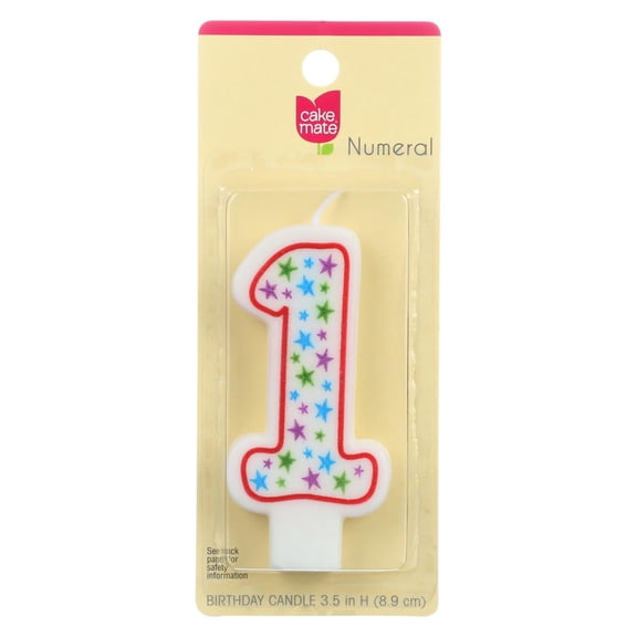 Cake Mate Birthday Party Candle - (Case of 6 - 1 Ct)