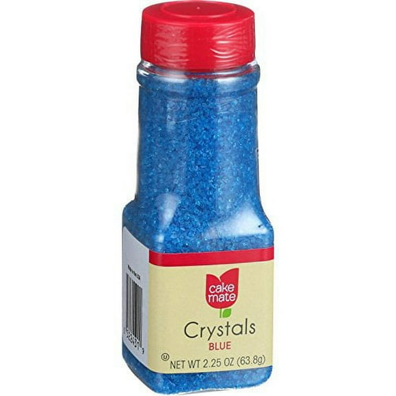 Cake Mate Blue Crystal Decors