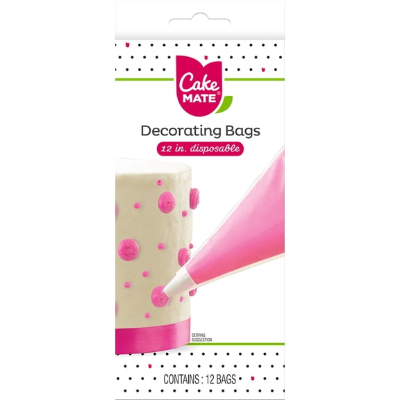 Signature Brands Cake Mate Decorating Bags, 12 ea